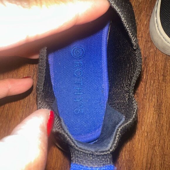 Rothy's Navy Blue Slip-On Sneakers - Picture 7 of 11